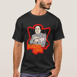 Camiseta Chairman Meow Mao Zedong1019