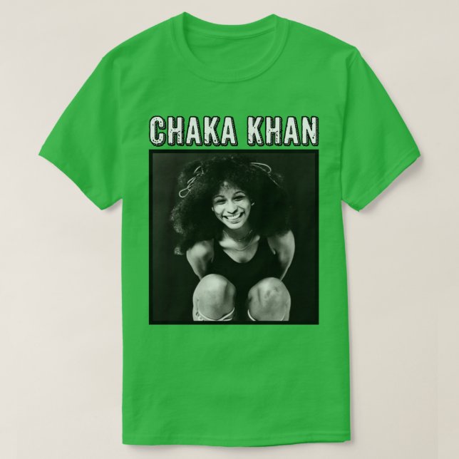 Camiseta Chaka Khan Vintage Photo Style (Frente do Design)