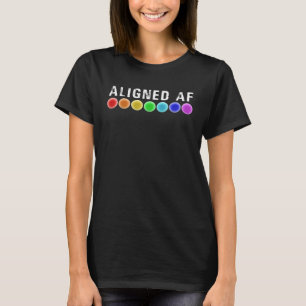 Camiseta Chakras AF Alinhados Citação de Yoga Meditação Re