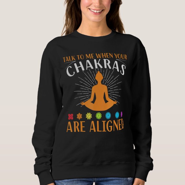 Camiseta Chakras Alinhou Yoga (Frente)
