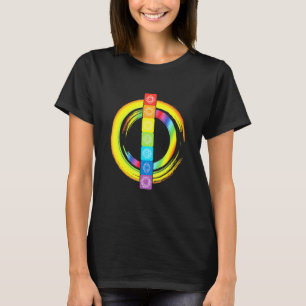 Camiseta Chakras Colorido Yoga Meditação Zen Arte Mandala S