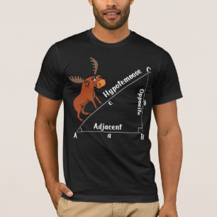 Camiseta Chalaça engraçada da piada dos alces da geometri