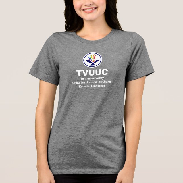 Camiseta Chalice / Cinza de Cinzas TVUUC (Frente)