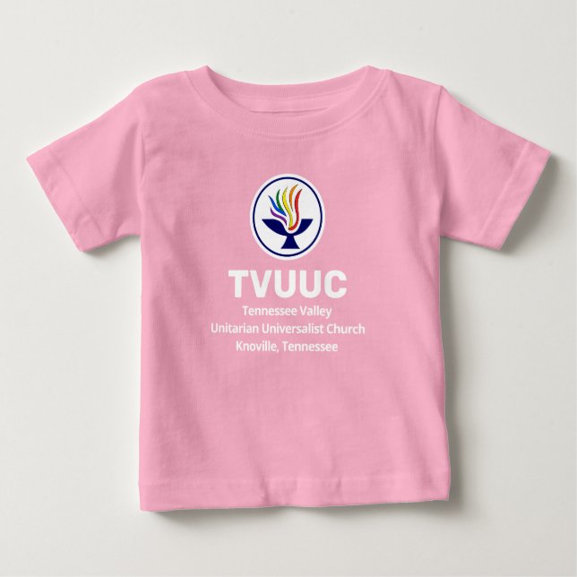 Camiseta Chalice/TVUUC Rosa (Frente)