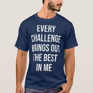 Camiseta Challenge  Gym Motivational 