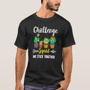 Camiseta Challenge Squad Cactus Team Desafie o Professor Cr