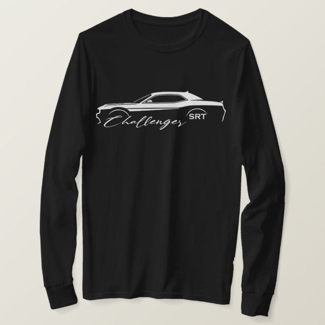 Camiseta Challenger SRT T-Shirt. (Frente do Design)