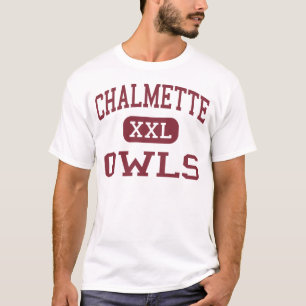 Camiseta Chalmette - corujas - alto - Chalmette Louisiana