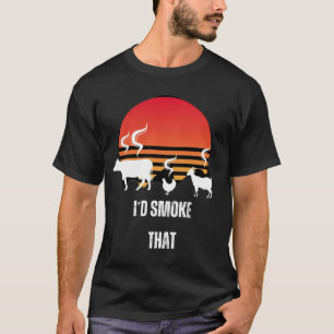 Camiseta Chama de CHURRASCO: Designs sensoriais
