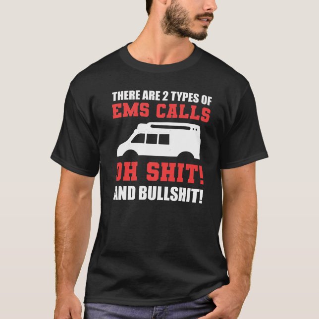 Camiseta Chama Doente Ou Médico (Frente)