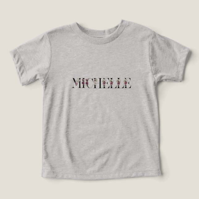 Camiseta Chama Michelle. (Design frontal)
