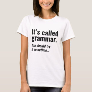 Camiseta Chama-se Gramática