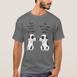 Camiseta Chama-Se Pavlov Anel Um Bell Engraçado Ivan Pavlov