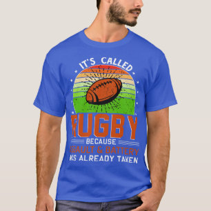 Camiseta Chama-se Rugby porque o ataque e a bateria eram