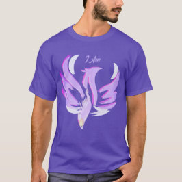 CAMISETA CHAMA VIOLETA EU SOU - FÊNIX NASCENTE