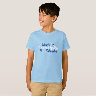 Camiseta Chamaco Engraçado Feito em El Salvador ditos em es