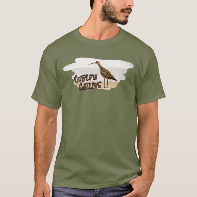 Camiseta Chamada Curlew Day (Frente)