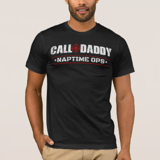 Camiseta Chamada da Hora da Sesta do Papai Operações Engraç