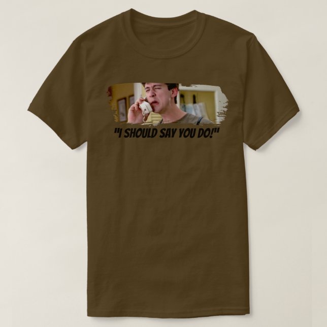 Camiseta Chamada de Brincadeira de Camerons (Frente do Design)