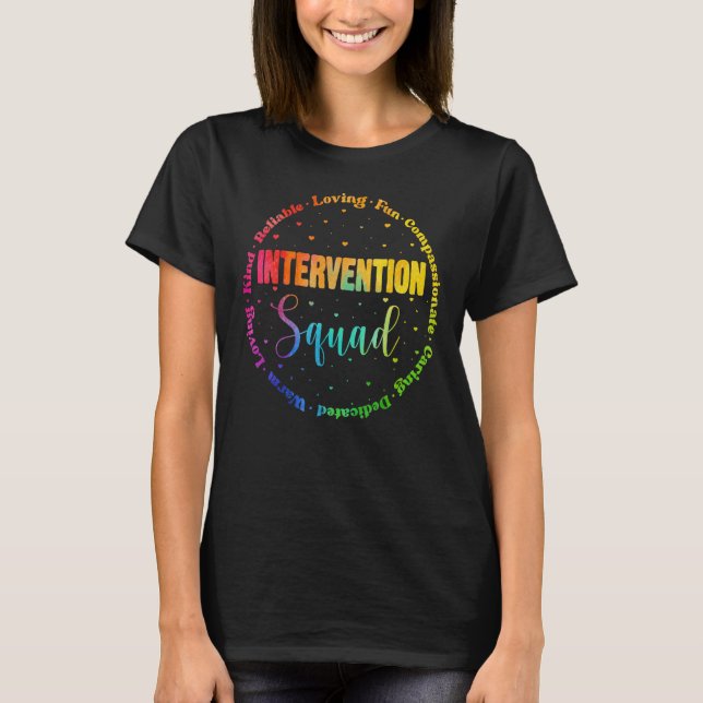 Camiseta Chamada de Coordenação de Aulas de Intervenção de  (Frente)