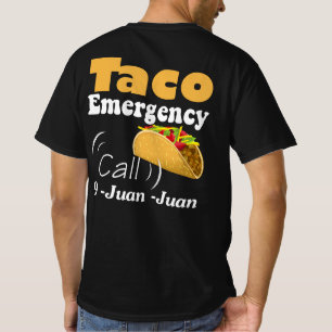 Camiseta Chamada de Emergência 9 Juan Taco Cinco de Mayo