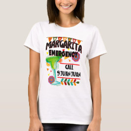 Camiseta Chamada de Emergência Margarita 9 Juan