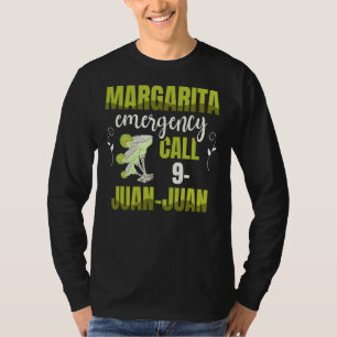 Camiseta Chamada De Emergência Margarita 9 Juan Para Um Mar