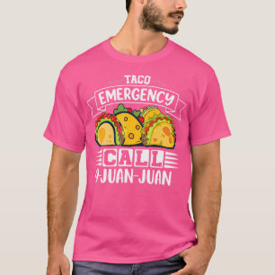 Camiseta Chamada de Emergência Taco 9 Juan Juan Amante de T