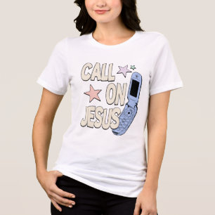 Camiseta Chamada de Jesus - Design de fé retrô