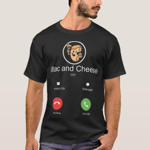 Camiseta Chamada de Mac & Cheese Gift Mac and Cheese Pasta