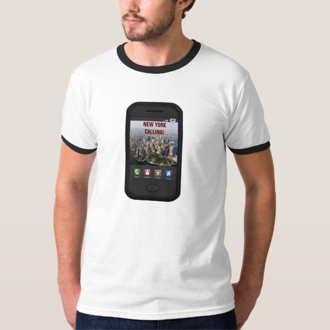 Camiseta Chamada de Nova Iorque (Frente)