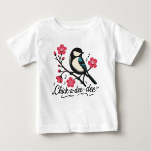 Camiseta Chamada de passarinho chick-a-dee-dee-dee