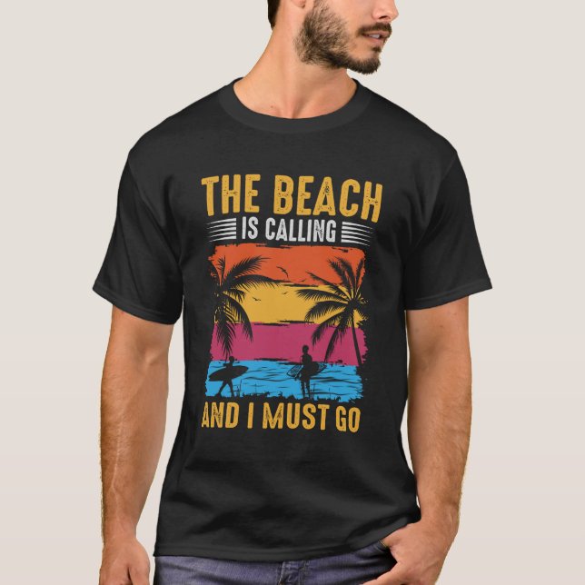 Camiseta Chamada de Praia (Frente)