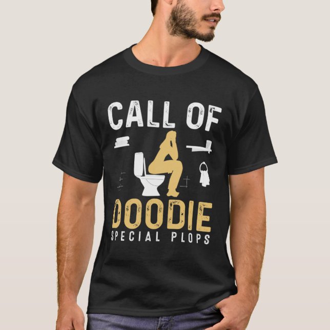Camiseta Chamada Do Doodie Especial Plops (Frente)