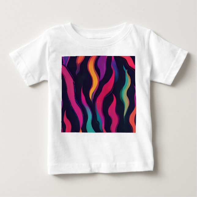 Camiseta Chamada Neon Fire (Frente)