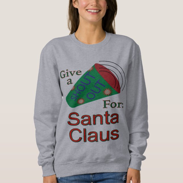 Camiseta Chamada para o Papai Noel (Frente)