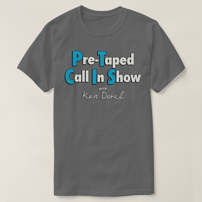 Camiseta Chamada Pré-Tapada no Show (Frente do Design)