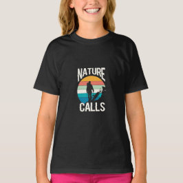 Camiseta Chamadas da Natureza - Abraçar o Excelente ao ar l