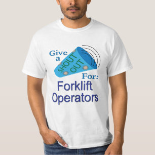 Camiseta Chamado para Operadores de Empilhadeira