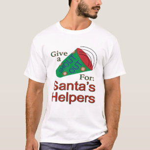Camiseta Chamado para os ajudantes do Papai Noel