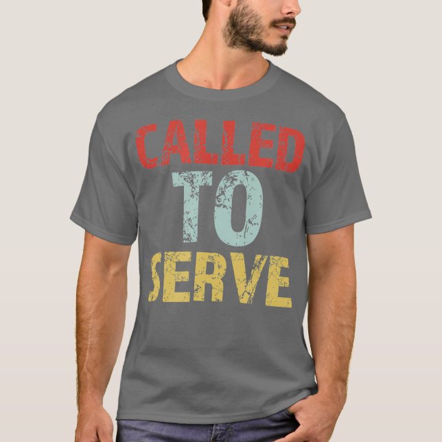 Camiseta Chamado para Servir Presente Missionário Mórmon (Frente)