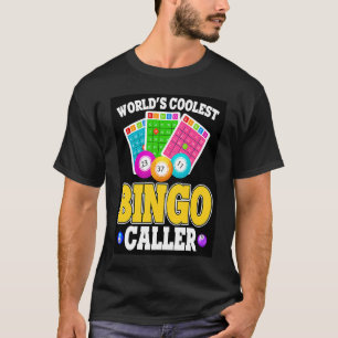 Camiseta Chamador BINGO mais legal do mundo - Retro Bingo P