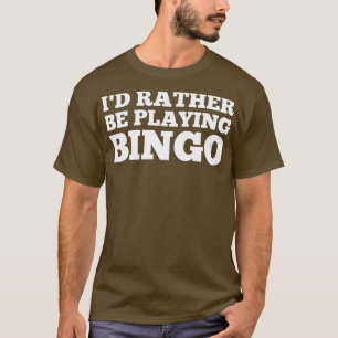 Camiseta Chamador Bingo Player Bingo
