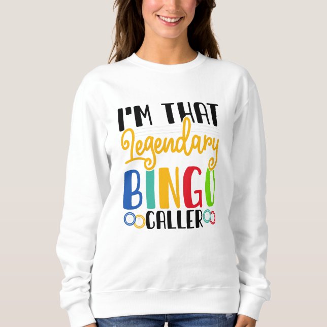 Camiseta Chamador de Bingo (Frente)