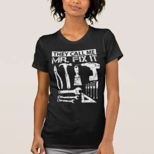 Camiseta Chamam-me pai do pai do Sr. Fixação Engraçado