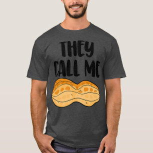 Camiseta Chamam-Me "Peanut Nutty Engraçado Sexo Revelação L