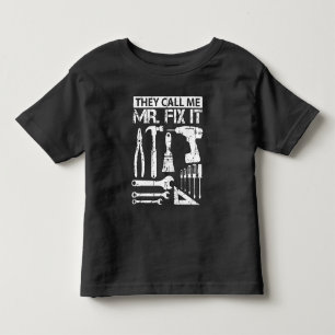 Camiseta Chamam-Me Sr. Fix É Engraçado Pai Do Handyman Pai