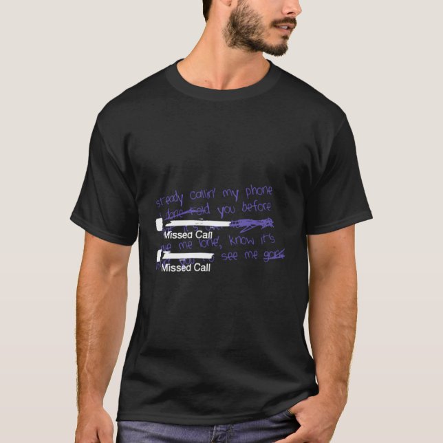 Camiseta Chamando Meu Telefone (Frente)