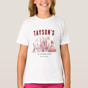 Camiseta Chamando todas as princesas de Castelo Mágico 8º a