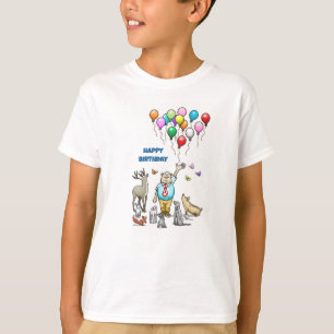 Camiseta Chamando Todos os Animais de Festa